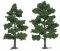 Woodland Scenics 1516 Ready-Made Realistic Trees - Deciduous - 6 to 7inch 15.2 to 17.8cm pkg(2) -...