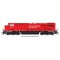 Broadway Limited 8632 - N Scale GE ES44AC, Stealth - Std. DC, CP Action Red #9357