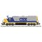 Atlas 10004028 - HO GP40 - Gold DCC & Sound - CSX (Bright Future) #6641