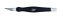 Excel Hobby 16026 -K26 Fit Grip Knife -- With 11 Blade and Safety Cap (black)