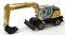 Herpa Models 6480 - HO New Holland We170 Wheeled Excavator - Yellow, Black